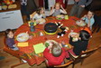 Inversion de photos...c'est la fin de la journe : la raclette !