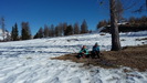 Echange de chaussures et de skis :-)