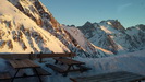 Couloirs du soir sur la Meije