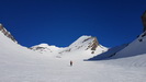Vers le glacier du Lombard, toujours aussi plat