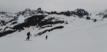 Monte vers le col de la Sassire, pour un tour du Bec de l'ne