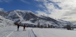 Vinc teste le ski de fond avec Ma et Louan