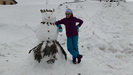 Bonne femme de neige