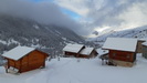La belle vue depuis le chlet de Maison Mane
