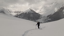 Le long du ravin de Maison Mane, vers la cime des Palets