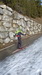 Manque de neige sur la route de l'Izoard