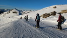 Descente sur piste !
