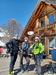 Pause djeuner au refuge du Chardonnet