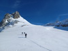 A partir du col de la Chapelle, plus un nuage!