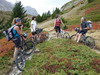 Pause pendant le portage