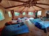 Notre dojo pour la nuit, incroyablement confortable