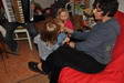 Initiation clarinette, Ma et Aline observent cousine Esther