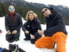 Le pique-nique d'aprs la luge