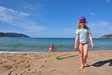 J1, glandouille  la plage d'Arone