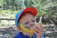 Louan fait la banane