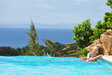 Piscine sympa au camping de la Rondinara !