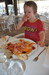 Louan a opt pour une pizza !