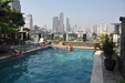 Jakarta, piscine sur le toit (6e tage)