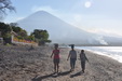 Amed, enfin la vue sur le Agung !