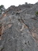 Grimpe dans le secteur des Caunes, Ma tout en haut