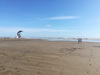 On essaie de dcoller la voile, pas assez de vent