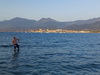 Saint-Florent depuis la plage de la Roya