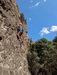 Petit site d'escalade bien sympa, sans personne