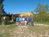 Le groupe avant la sparation : Galle et les enfants rentrent sur Grenoble pendant qu'on part randonner