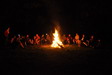 Super feu de camp, mais sans guitare!