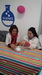 Mag et Florence dcomposent un verre en polystyrne