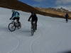 Fin de la descente sur la piste verte de St Vran
